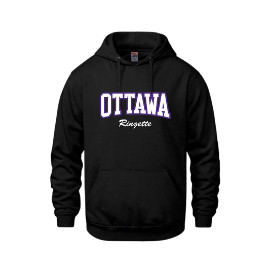 CORA CX2 VAULT HOODIE WITH FULL FRONT TWILL EMBROIDERY