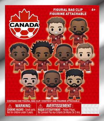 Fifa 2026 Canada 3D Foam Bag Clip World Cup | Grosnor