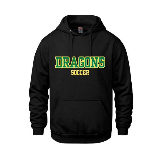 GLOUCESTER DRAGONS VAULT HOODIE WITH FULL FRONT APPLIQUE