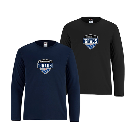 CUMBERLAND JR GRADS SHORE DRYFIT PERFORMANCE LONG SLEEVE TEE