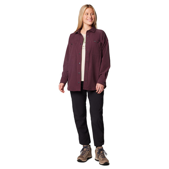 Columbia Blue Point Creek™ Corduroy Shirt Jacket - Women