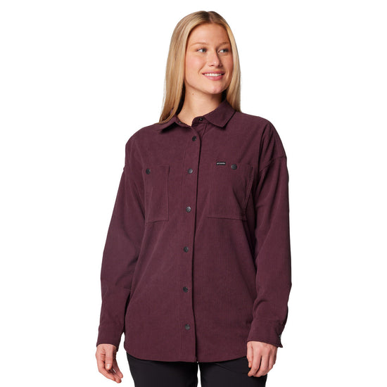 Columbia Blue Point Creek™ Corduroy Shirt Jacket - Women