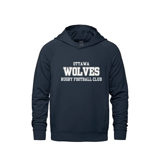 Wolves Rugby Hoodie | CX2 Jetsetter - Twill Embroidery