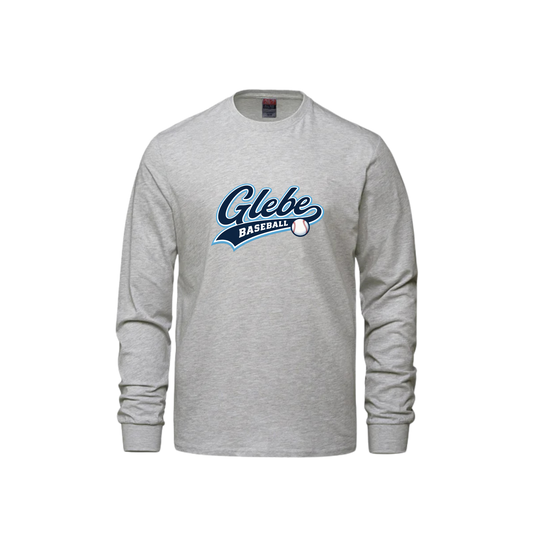 Glebe Baseball Cotton Long Sleeve | CX2 Breeze - Full Front Heat Press