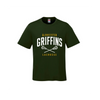 Griffins Cotton T-Shirt | CX2 Parkour - Full Front Lacrosse Sticks Heat Press