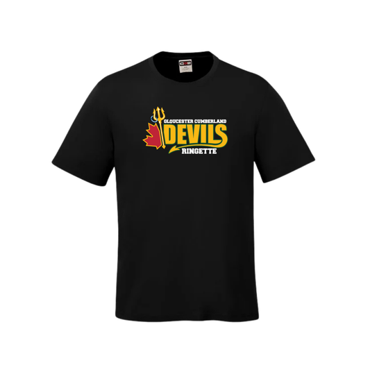 GCRA DEVILS COAST DRYFIT SHORT SLEEVE WITH FULL FRONT LOGO