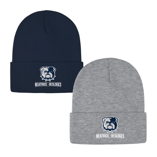 BEATRICE-DESLOGES TUQUE À BEANIE AVEC LOGO BRODÉ