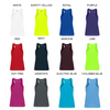 Sandstorm Volleyball Women's Custom B-Core Racerback Tank | Momentec Badger - Full Front Logo