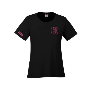 Pink the Rink Dryfit T-Shirt | CX2 Coast - Left Chest Heat Press