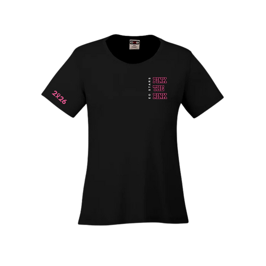 Pink the Rink Dryfit T-Shirt | CX2 Coast - Left Chest Heat Press