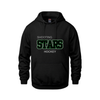 SHOOTING STARS CHAMPION HOODIE MIDNIGHT EDITION WITH  EMBROIDERED TWILL APPLIQUE