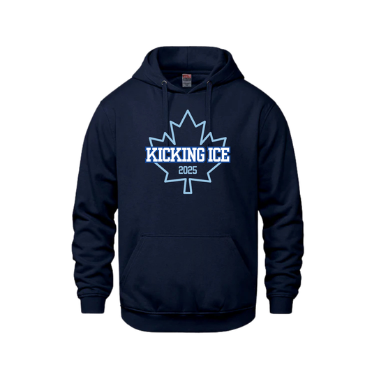 KICKING ICE VAULT HOODIE WITH 2025 FRONT TWILL EMBROIDERY