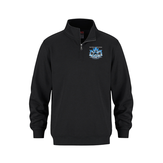 KICKING ICE FLUX 1/4 ZIP WITH EMBROIDERED LOGO