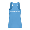 Sandstorm Volleyball Women's Custom B-Core Racerback Tank | Momentec Badger - Full Front Logo
