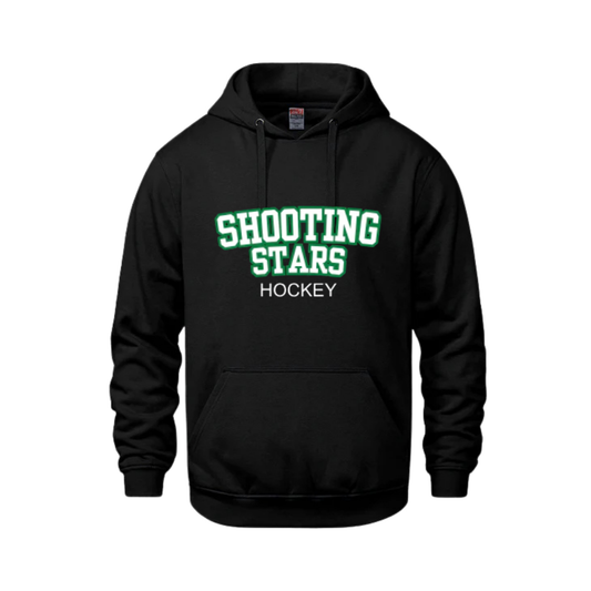 EO SHOOTING STARS HOODIE WITH EMBROIDERED TWILL APPLIQUE VAULT