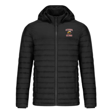OTTAWA STING PUFFY JACKET WITH LEFT CHEST EMBROIDERED LOGO CX2 CANYON YOUTH AND MEN