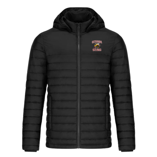OTTAWA STING PUFFY JACKET WITH LEFT CHEST EMBROIDERED LOGO CX2 CANYON YOUTH AND MEN