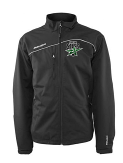 EAST OTTAWA SHOOTING STARS BAUER MIDWEIGHT JACKET BLK-YTH WITH EMBROIDERED LOGO SKU: (1056672)