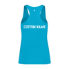 Sandstorm Volleyball Women's Custom B-Core Racerback Tank | Momentec Badger - Full Front Logo