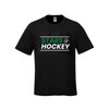 SHOOTING STARS COTTON TSHIRT WITH FULL FRONT HEAT PRESS "STARS HOCKEY" PARKOUR
