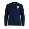 LISGAR COLLEGIATE INSTITUTE SHORE LONG SLEEVE WITH LEFT CHEST HEAT PRESSED LOGO