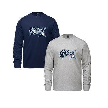 Glebe Girls Baseball Cotton Long Sleeve | CX2 Breeze - Full Front Heat Press