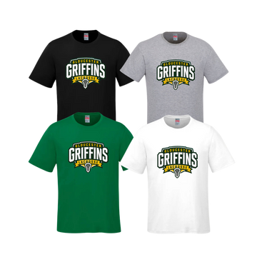 Griffins Cotton T-Shirt | CX2 Parkour - Full Front Lacrosse Net Heat Press