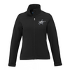 EO STARS LIGHTWEIGHT SOFTSHELL JACKET WITH EMBROIDERED LEST CHEST LOGO WOMENS