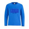LISGAR COLLEGIATE INSTITUTE SHORE LONG SLEEVE TSHIRT WITH FULL FRONT HEAT PRESS LOGO