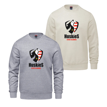 LYCÉE CLAUDEL CHANDAIL CX2 CREW SWEATSHIRT AVEC IMPRESSION HUSKIES
