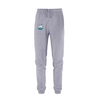 CORA DASH COTTON SWEATPANTS WITH HEAT PRESSED BEAR LOGO
