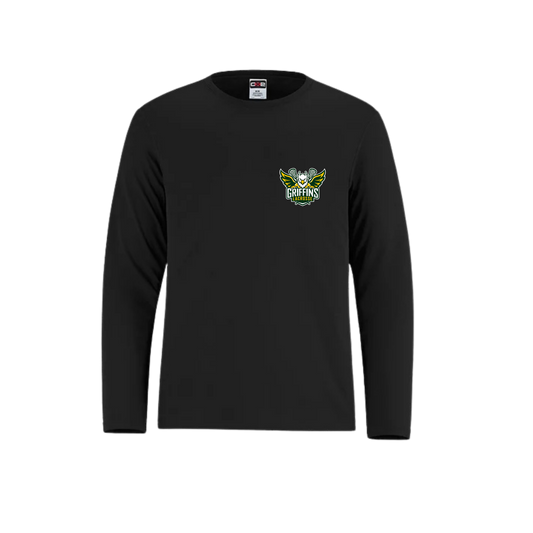 Griffins Long Sleeve Dryfit | CX2 Shore - Left Chest Heat Press