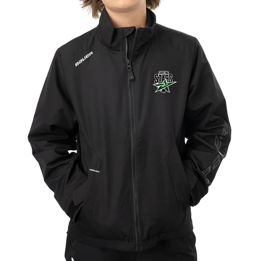 EO SHOOTING STARS BAUER LIGHTWEIGHT JACKET WITH LEFT CHEST EMBROIDERED LOGO YOUTH AND MEN