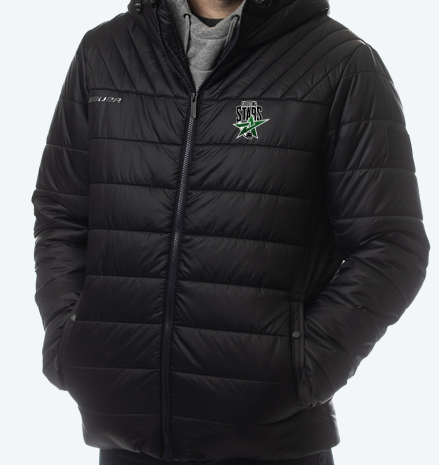 EO SHOOTING STARS BAUER HOODED PUFFER JACKET