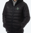 EAST OTTAWA SHOOTING STARS BAUER HOODED PUFFER JACKET - BLACK -YOUTH WITH EMBROIDERED LEFT CHEST LOGO