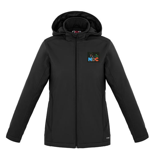 ÉCOLE ÉLÉMENTAIRE CATHOLIQUE NOTRE DAME DES CHAMPS CX2 WINTER JACKET LADIES W/ REMOVABLE HOOD WITH EMBROIDERED LEFT CHEST LOGO