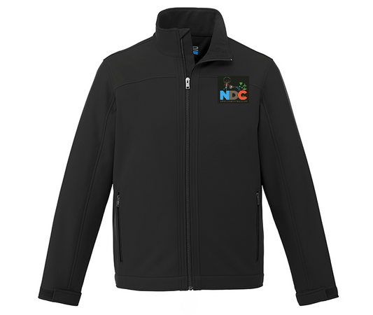 ÉCOLE ÉLÉMENTAIRE CATHOLIQUE NOTRE DAME DES CHAMPS CX2 LIGHTWEIGHT SOFTSHELL MEN'S JACKET WITH EMBROIDERED LEFT CHEST LOGO