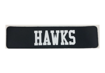LEITRIM HAWKS NAME BAR 3" X 12"
