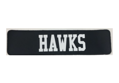 LEITRIM HAWKS NAME BAR 3" X 12"
