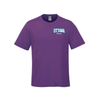 CORA PARKOUR COTTON TSHIRT WITH LEFT CHEST "OTTAWA RINGETTE" LOGO YOUTH AND MENS
