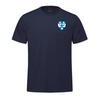 LISGAR COLLEGIATE INSTITUTE SPRINT SHORT SLEEVE TSHIRT WITH HEAT PRESS LEFT CHEST LOGO