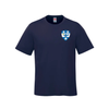 LISGAR COTTON TSHIRT WITH HEAT PRESS LEFT CHEST LOGO PARKOUR