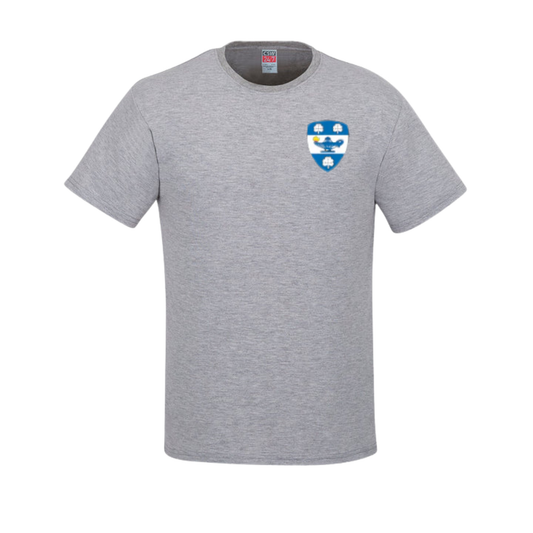 LISGAR COTTON TSHIRT WITH HEAT PRESS LEFT CHEST LOGO PARKOUR