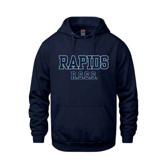 RIVERSIDE SOUTH VAULT HOODIE WITH 'RAPIDS' EMBROIDERED
