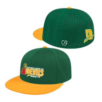 GC DEVILS ADJUSTABLE CAP WITH DEVILS LOGO ON FRONT AND "D" LOGO ON BACK