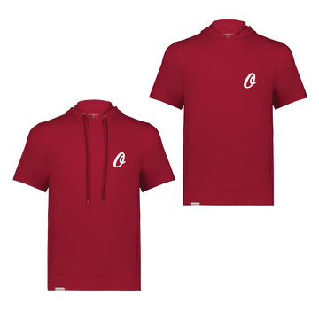 OLLB Short Sleeve Hoodie | Momentec Ventura - Left Chest Heat Press Logo