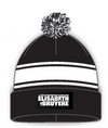 ÉCOLE ÉLÉMENTAIRE CATHOLIQUE ÉLISABETH-BRUYÈRE AK POM POM HAT WITH EMBROIDERED LOGO