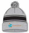 De La Découverte Pom Pom Hat | Athletic Knit - Embroidered Logo