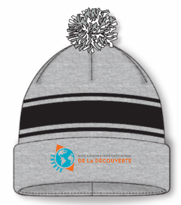DE LA DÉCOUVERTE AK POM POM HAT WITH EMBROIDERED LOGO