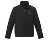 AU COEUR CX2 LIGHTWEIGHT SOFTSHELL MEN'S JACKET WITH EMBROIDERED LEFT CHEST LOGO